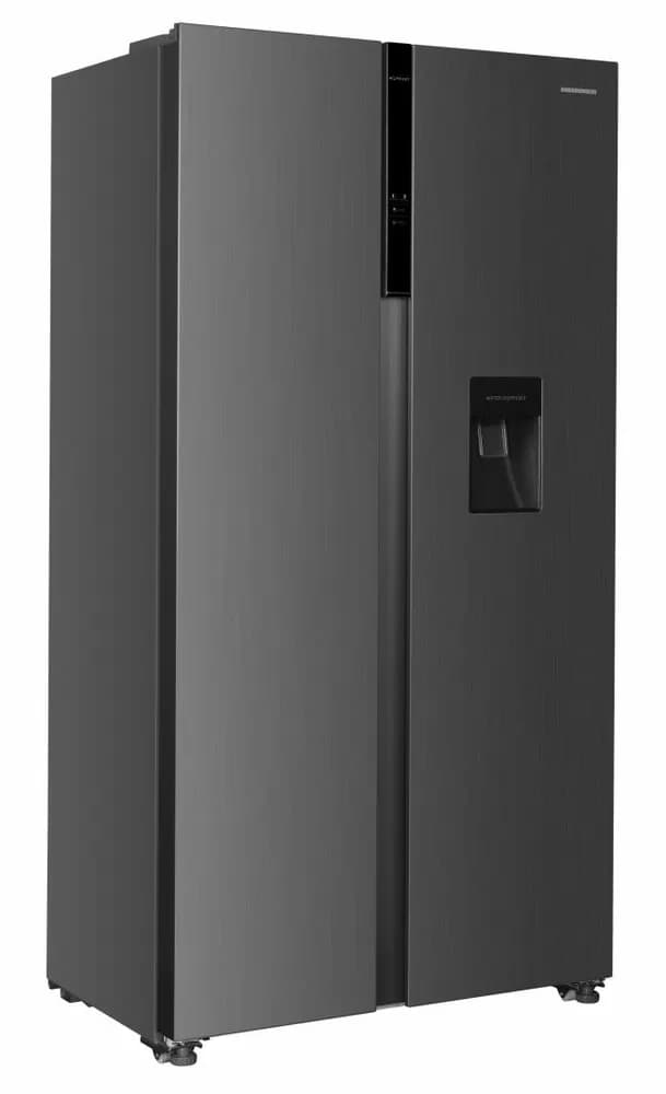 Side by Side HEINNER HSBS-HM439NFINVXWDD, No Frost, 439 L, Clasa D, Dozator apa, Aspect Inox — miniatură