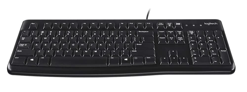 TASTATURA LOGITECH USB, black, "K120" OEM, "920-002479" — miniatură
