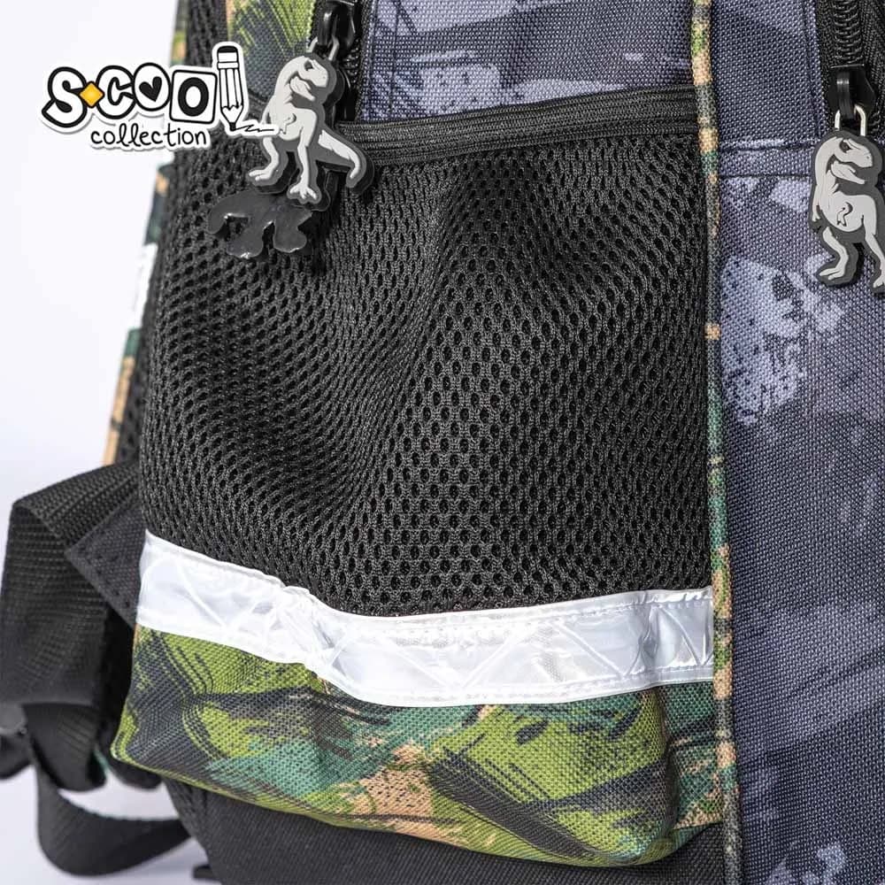 Ghiozdan ergonomic, 40.5x29x13.5 cm, DINO - S-COOL — miniatură
