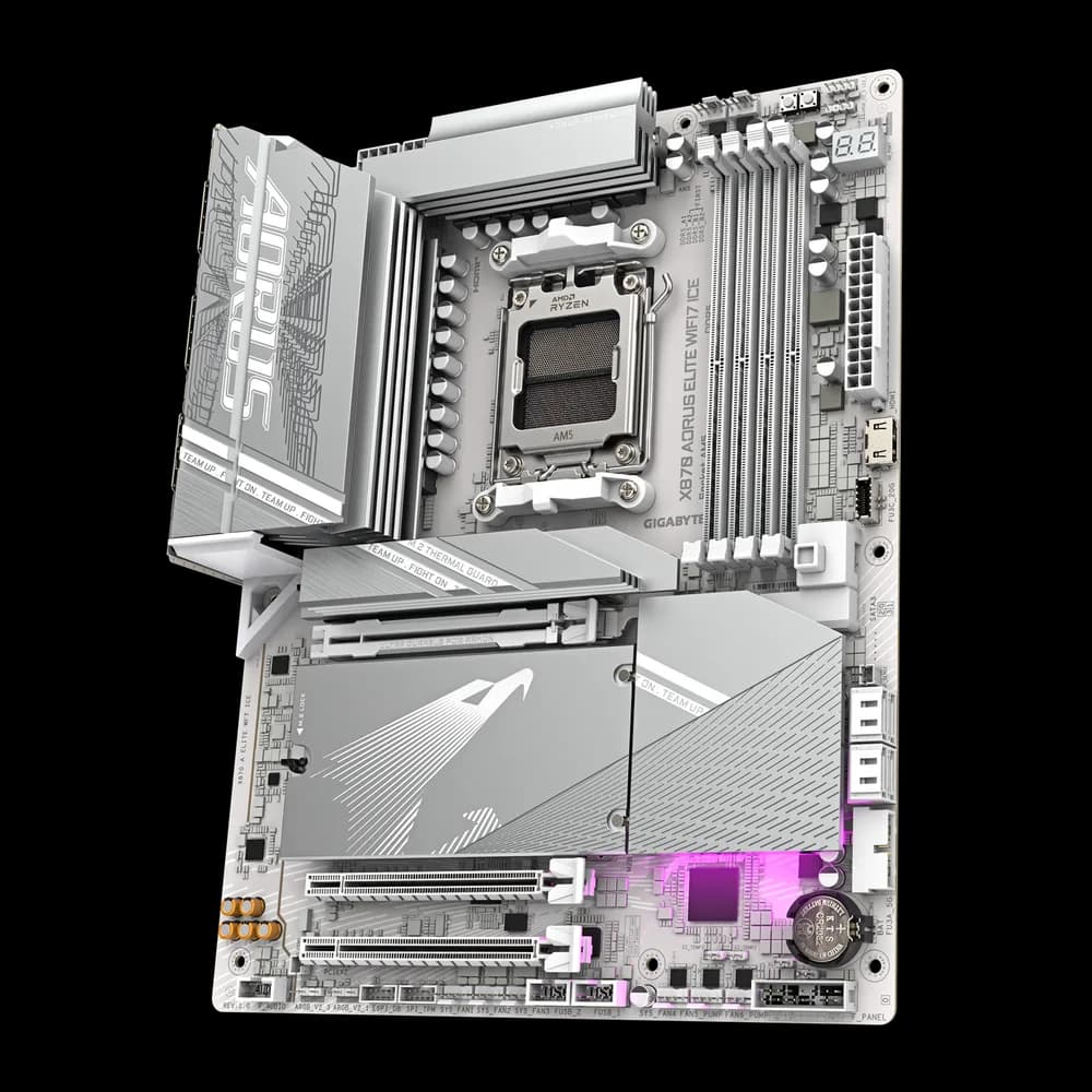 Placa de baza GIGABYTE X870 A ELITE WF7 ICE "X870 A ELITE WF7 ICE" — miniatură