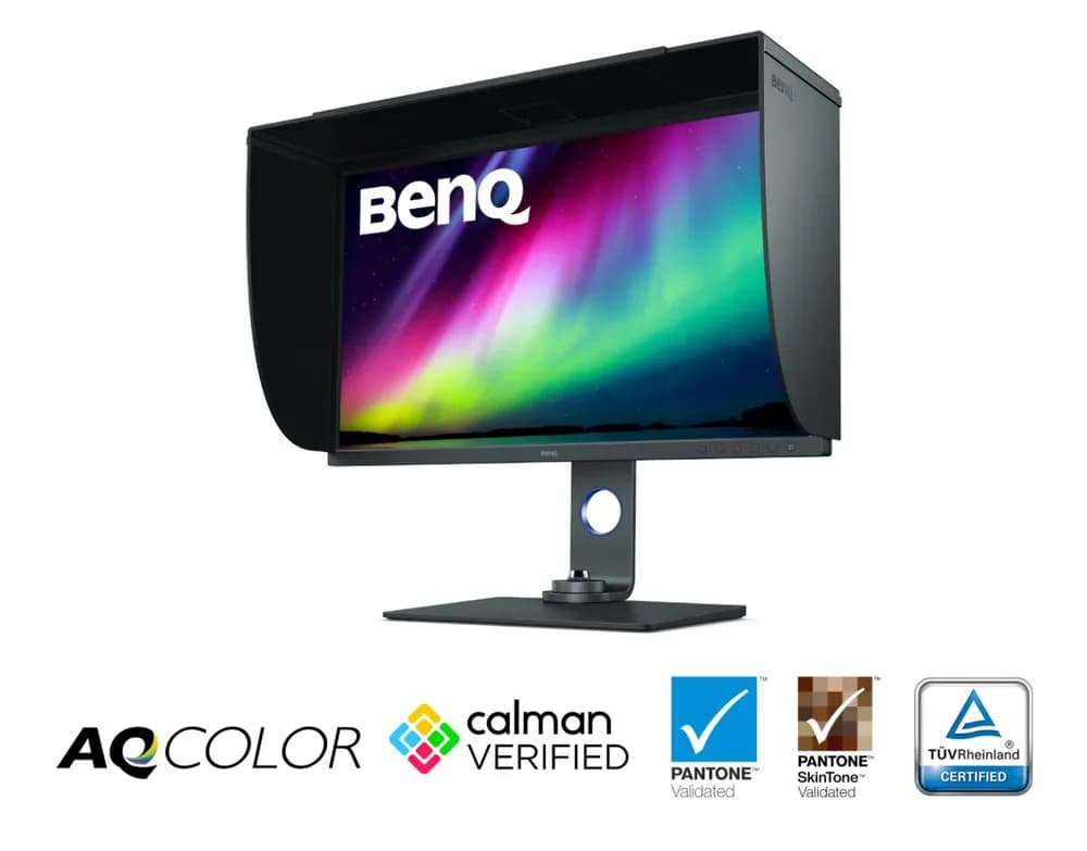 Monitor Consumer BenQ SW321C, 31.2", 3840 x 2160 pixeli, Grey — miniatură
