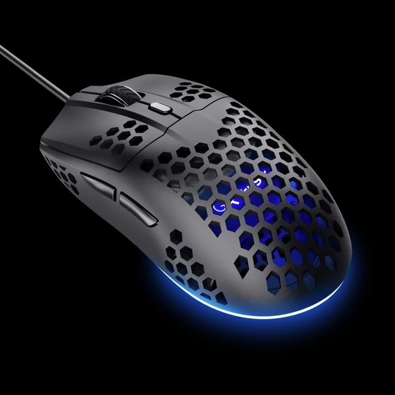 Mouse Gaming Trust GXT 928 Helox, 6400 dpi, negru — miniatură