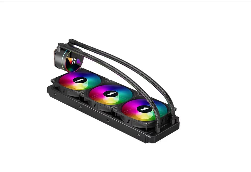 Cooler Procesor 1STPLAYER THUNDERSTORM TS3 360, Lichid, 12 cm, 3 ventilatoare, aRGB — miniatură