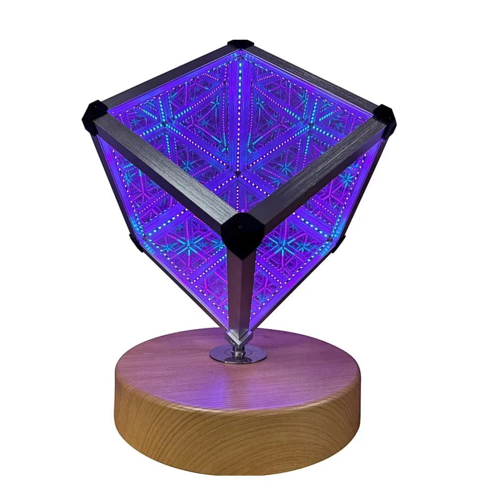 CUB LED INFINIT 25CM — miniatură