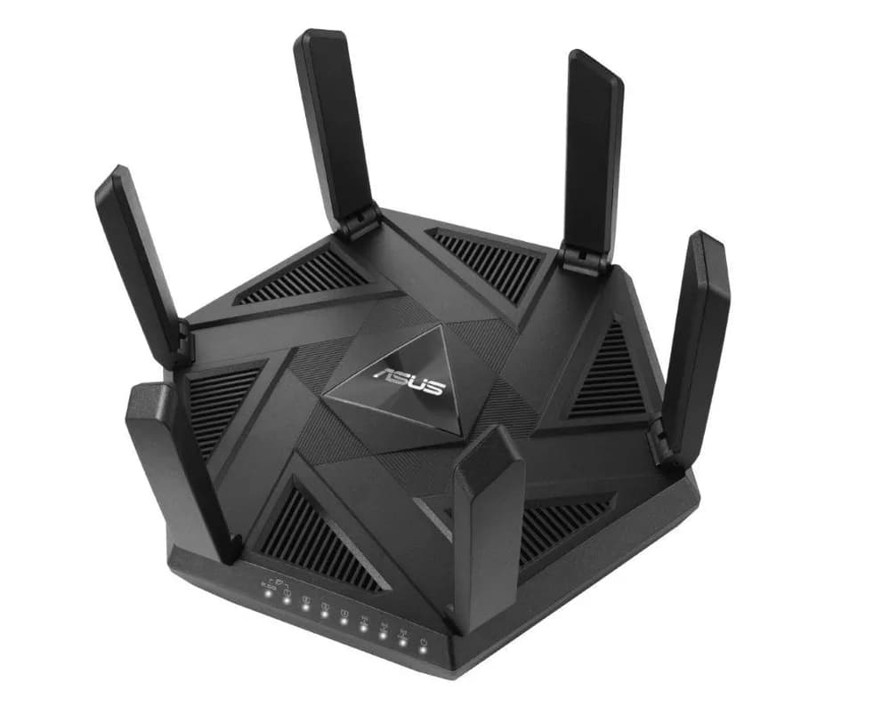 Router wireless ASUS RT-AXE7800, WIFI 6E, Mesh, Tri-Band