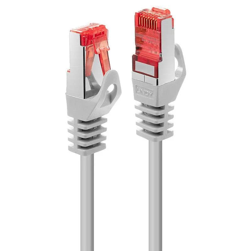 Cablu retea Lindy LY-47704, 2m Cat.6 S/FTP Network, Grey — miniatură