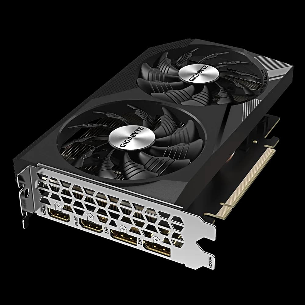GIGABYTE GeForce RTX 3050 WINDFORCE OC V2 8G "N3050WF2OCV2-8GD" — miniatură