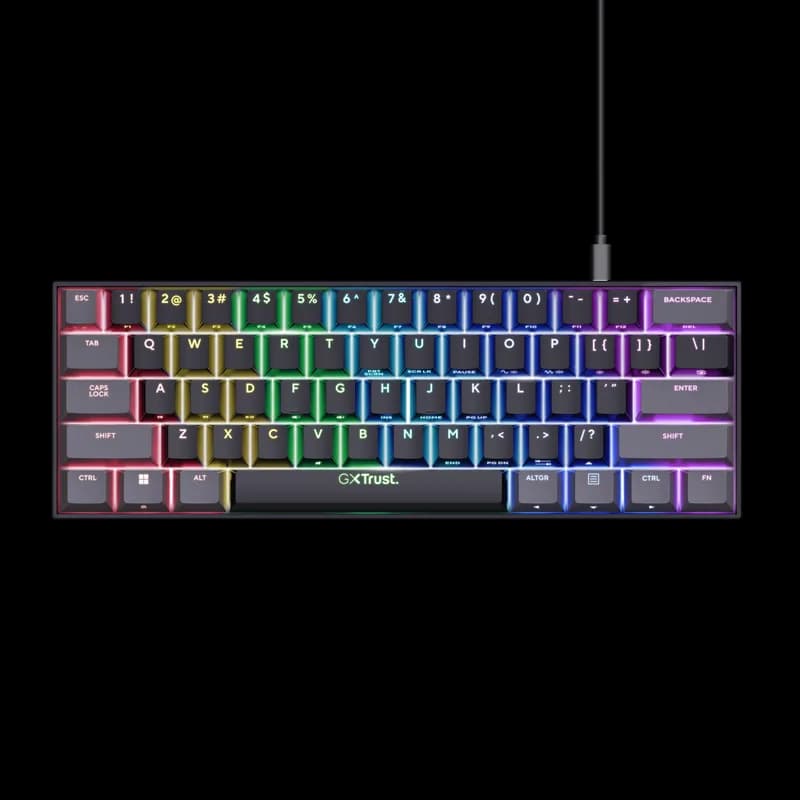 Tastatura mecanica TrustGXT 867 Acira ng "TR-24882" — miniatură