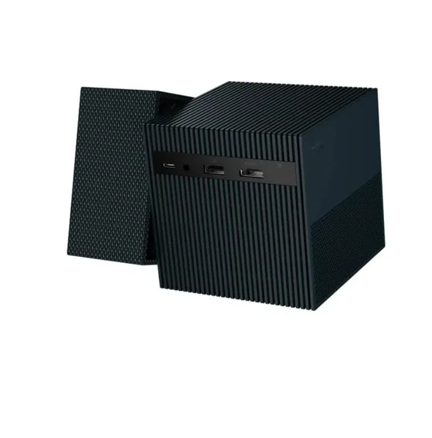 Videoproiector Portabil SMART TCL PlayCube, 1080p Full HD, Google TV. 750 Lumeni, Real-time focus, WiFi, Bluetooth, 5W Dolby Audio, baterie 66Wh — miniatură