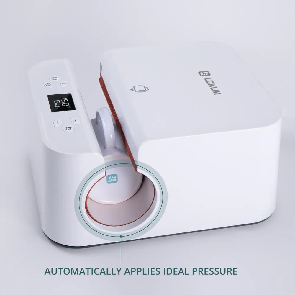 Material pentru gravare laser LOKLiK Auto Tumbler Heat Press — miniatură