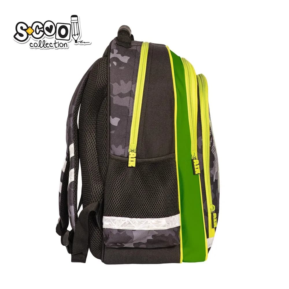 Ghiozdan ergonomic, 40.5x29x13.5 cm, AIR FORCE - S-COOL — miniatură