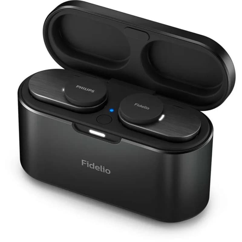 Casti audio true wireless Philips Fidelio T1BK/00, Negru, "T1BK/00" — miniatură