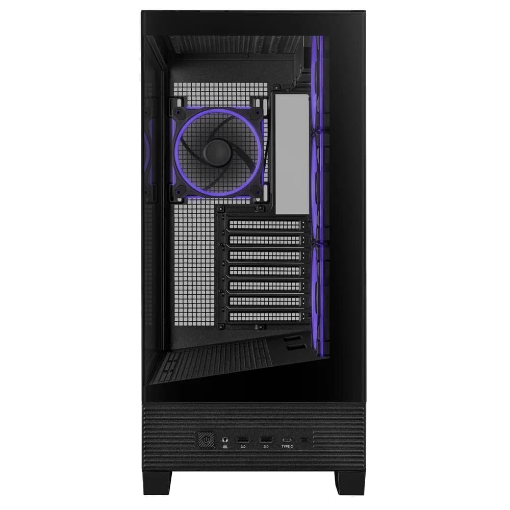 Carcasa ASUS A31 PLUS TG ARGB, Tempered Glass, Middle Tower (Negru) "90DC00R0-B19000" — miniatură