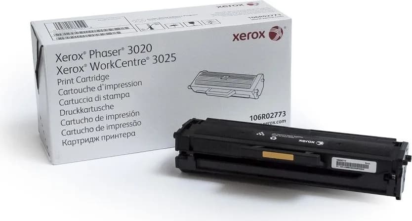 Toner Original Xerox Black, 106R02773, pentru Ph 3020|WC3025, 1.5K, "106R02773"