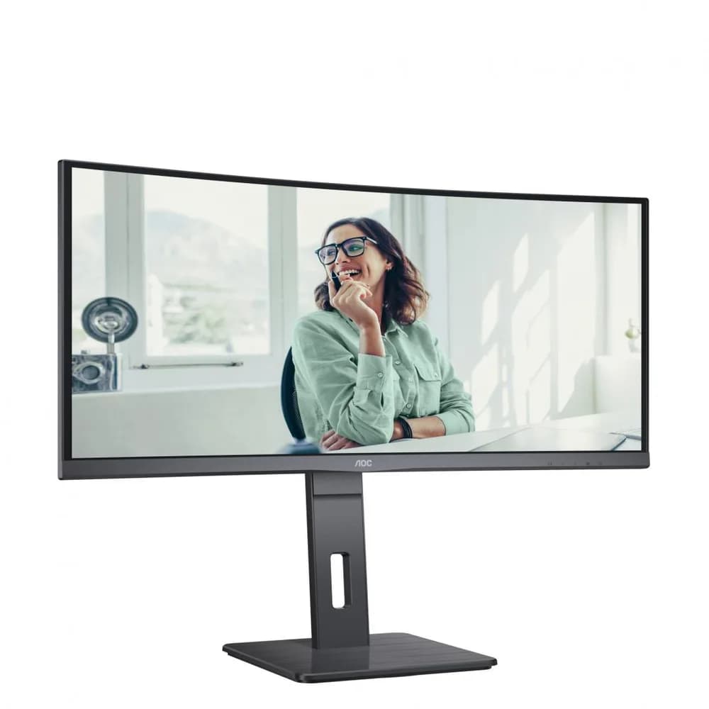 Monitor Gaming AOC CU34P3CV, 34", 3440 x 1440 pixeli, Black — miniatură