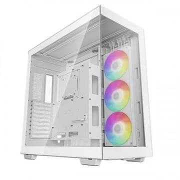 CARCASA DeepCool "CH780 WH", Tower, ATX, fara sursa, 1xfan, USB 3.2 gen 1 x 4, USB Type-C x 1, audio, PSU shroud,9 sloturi expansiune,iluminare ARGB, alb "R-CH780-WHADE41-G-1"