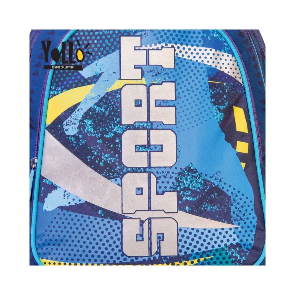 Ghiozdan anatomic, 38 cm, SPORT - YOLLO — miniatură