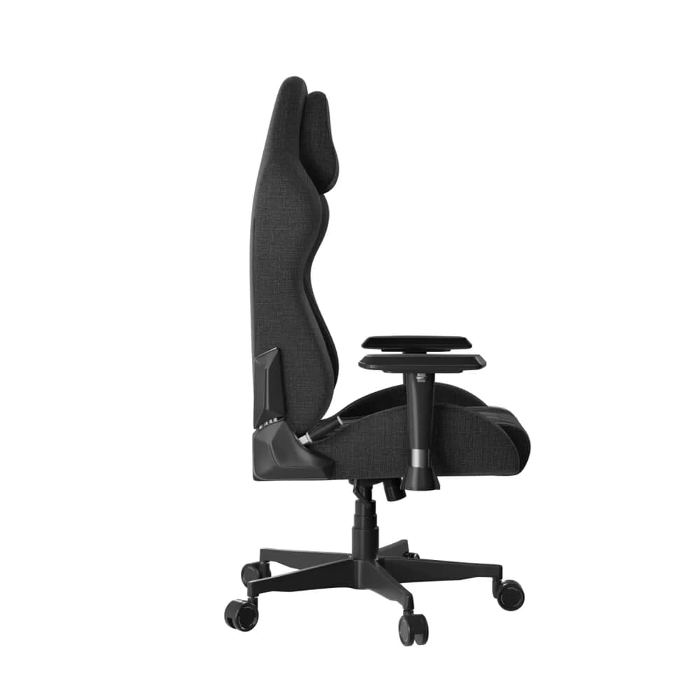 Scaun gaming Hator Darkside 3M Fabric, material cadru: Oțel, Țesătură CloudTouch™, piston cu gaz: Certificat SGS Clasa 4, cotiere: Ergonomice, 2D, bază cu 5 brațe ranforsate, realizată din PU armat, material de bază: spumă cu densitate mare InfuseFoam, dimensiune roți: 65 mm, material roți — miniatură