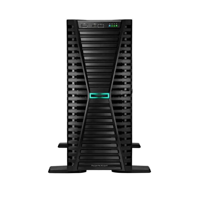 HPE ProLiant ML110 Gen11 4514Y 2.0GHz 16c 1P 2x32GB-R 8SFF MR408i-o 2x480GB SSD 2x1000W PS EU Server — miniatură