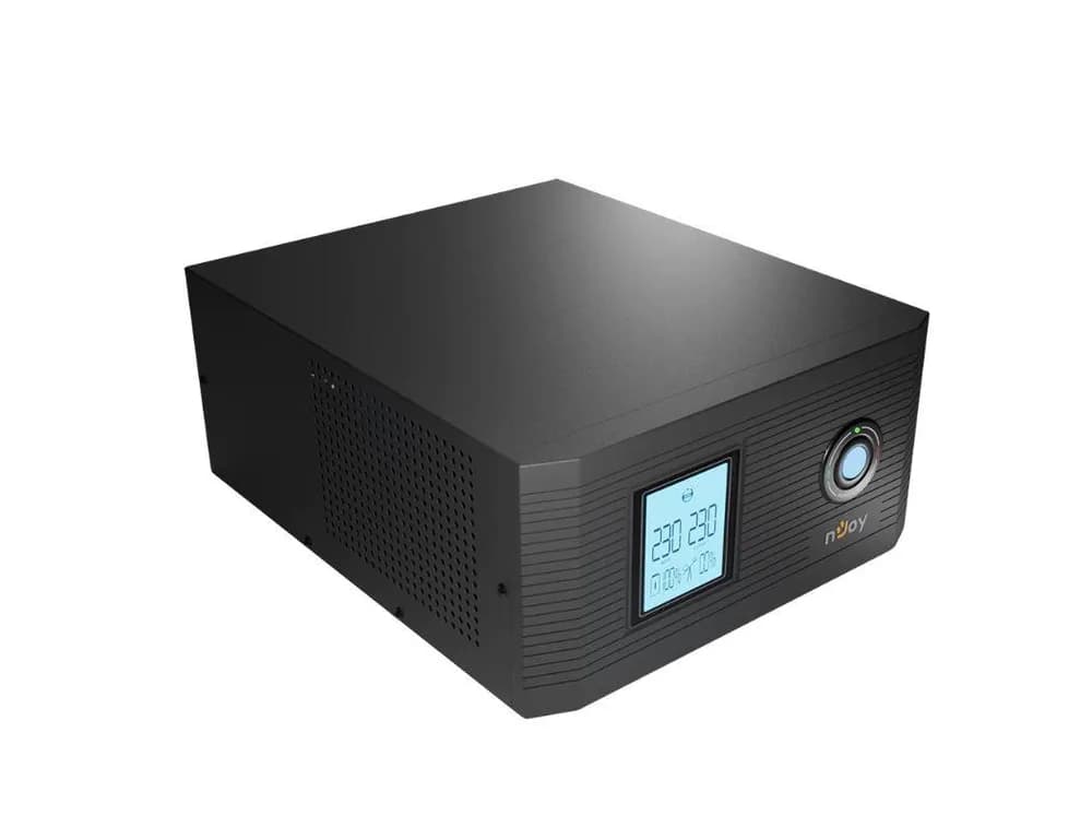 UPS NJOY Aira 1200, 1000W, LCD, Tower — miniatură