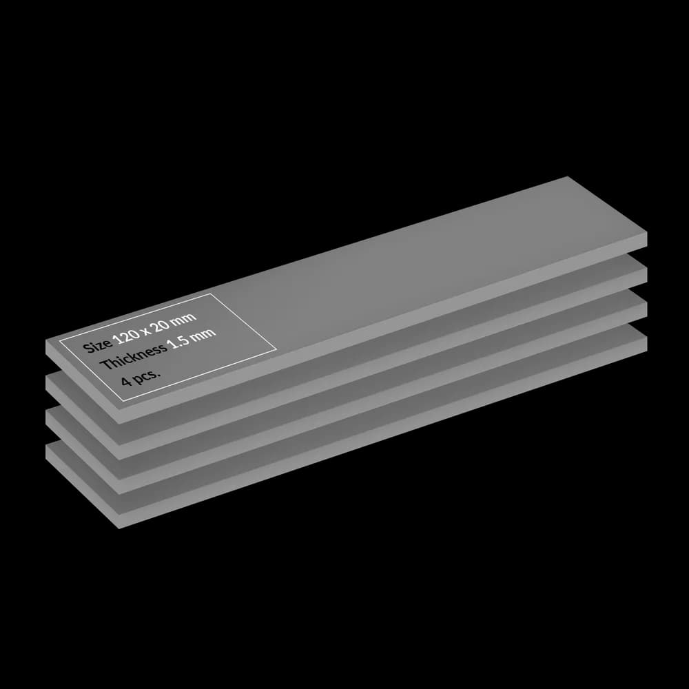 Set 4 buc Thermal Pad Arctic "TP-4", 120 x 20 mm 1.5mm grosime, densitate 3.4 g/cm3,"ACTPD00067A"