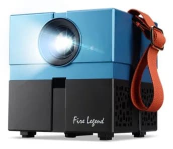 PROJECTOR ACER Aopen QH12a, HD 1280* 720, 5500 lumeni, 1.000:1 contrast ratio, 16:9, 4:3, 1x HDMI, 1x USB, audio out, 0.950 kg, culoare albastru/negru — miniatură