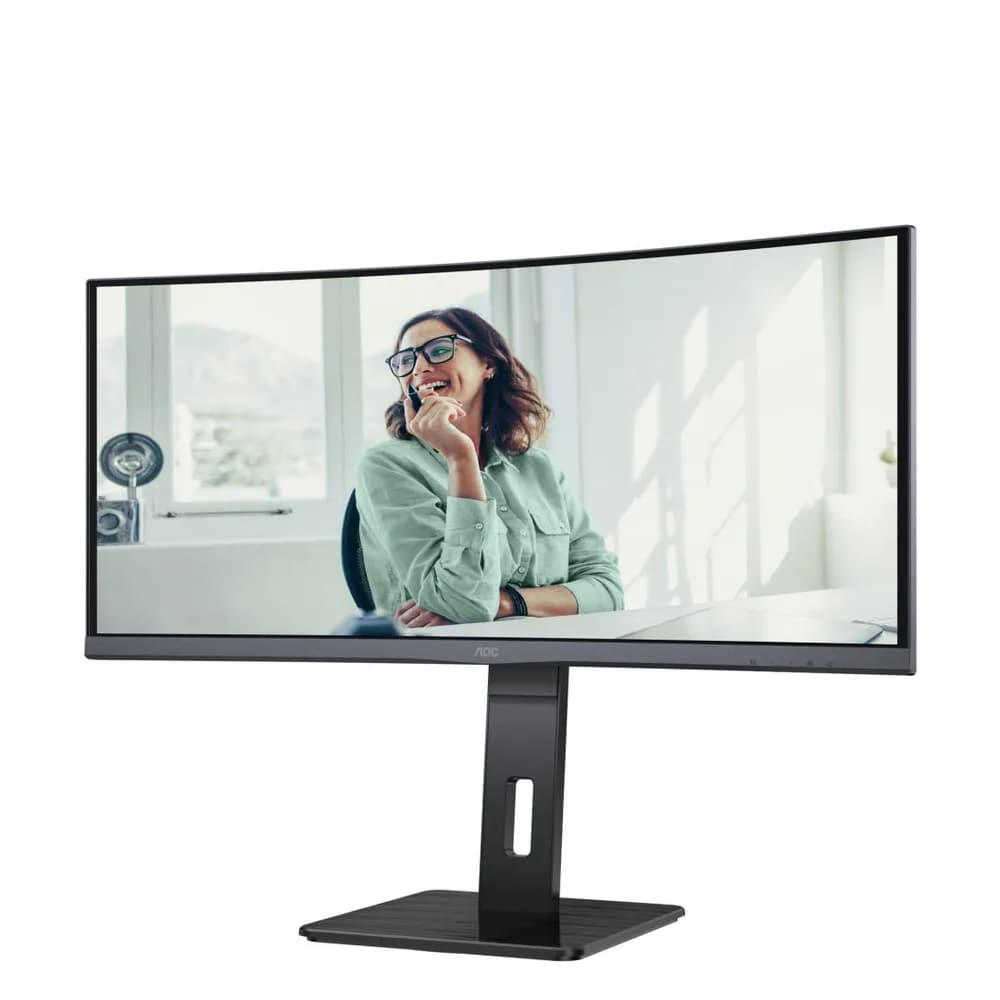 Monitor Gaming AOC CU34P3CV, 34", 3440 x 1440 pixeli, Black — miniatură