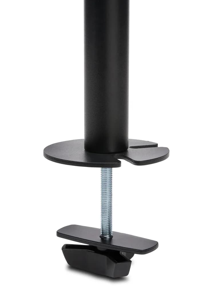 SUPORT de birou KENSINGTON, pt 2 TV/monitor plat, diag. max 32 inch, rotatie, inclinare, pivotare, orizontala, verticala, totala, max 8 Kg, "K55409WW" — miniatură