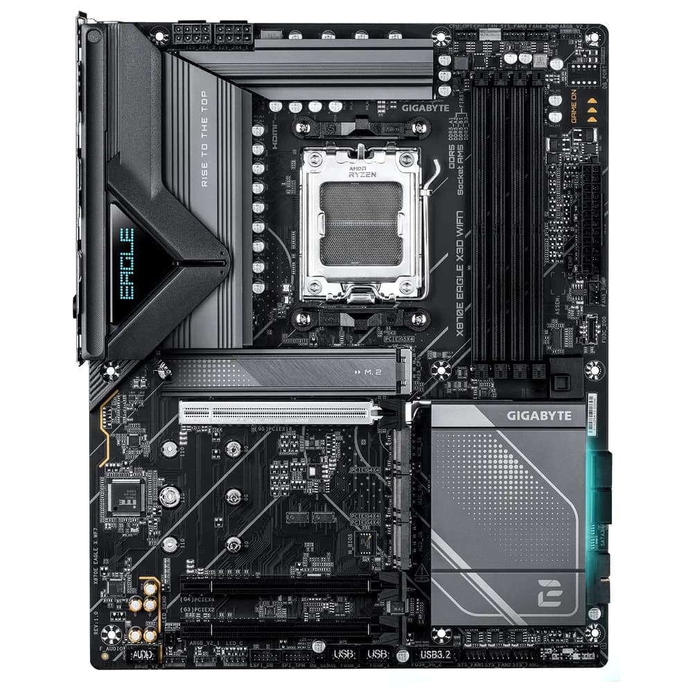 Placa de baza Gigabyte X870E EAGLE X3D WIFI7, Socket AM5, DDR5, ATX — miniatură