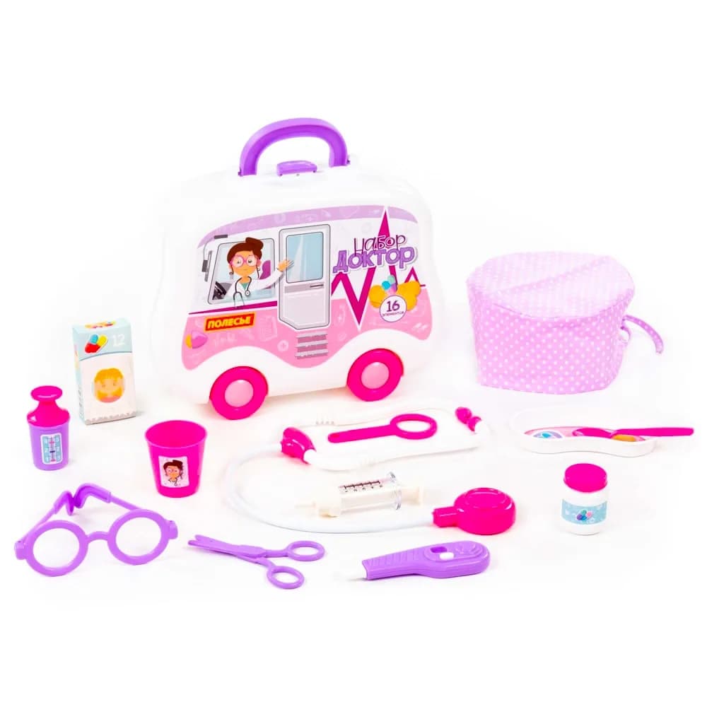 Set doctor in gentuta, 26.6x9.8x21.7 cm, Polesie — miniatură