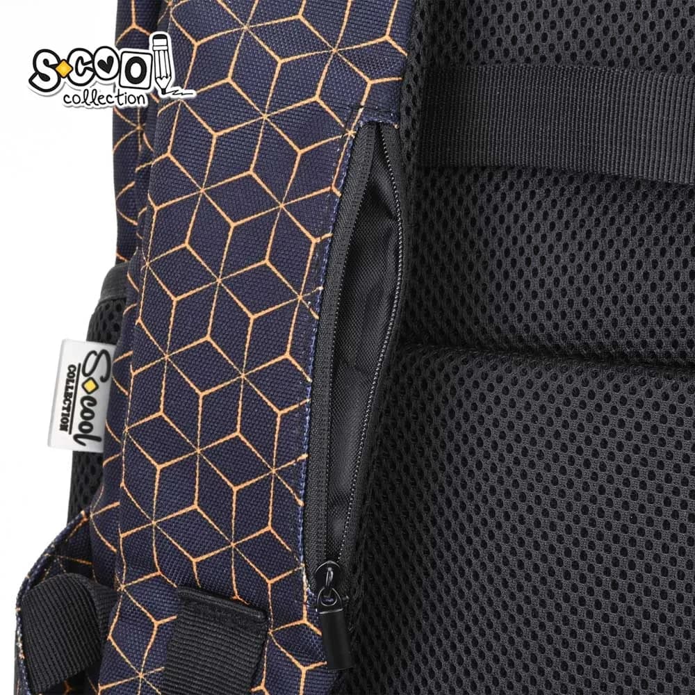 Ghiozdan ergonomic, 40x29x14 cm, NEXT LEVEL - S-COOL — miniatură