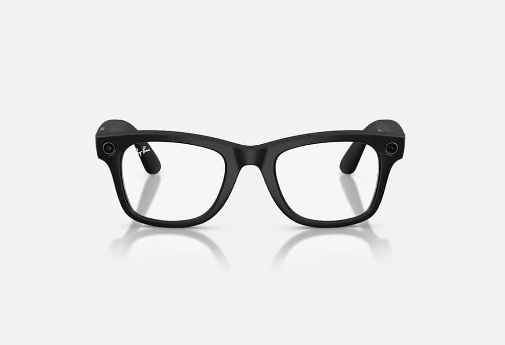 Ray-Ban Meta Wayfarer Gen 2 High Bridge FIT Matte Black Clear/Grey Transitions 50-22 — miniatură