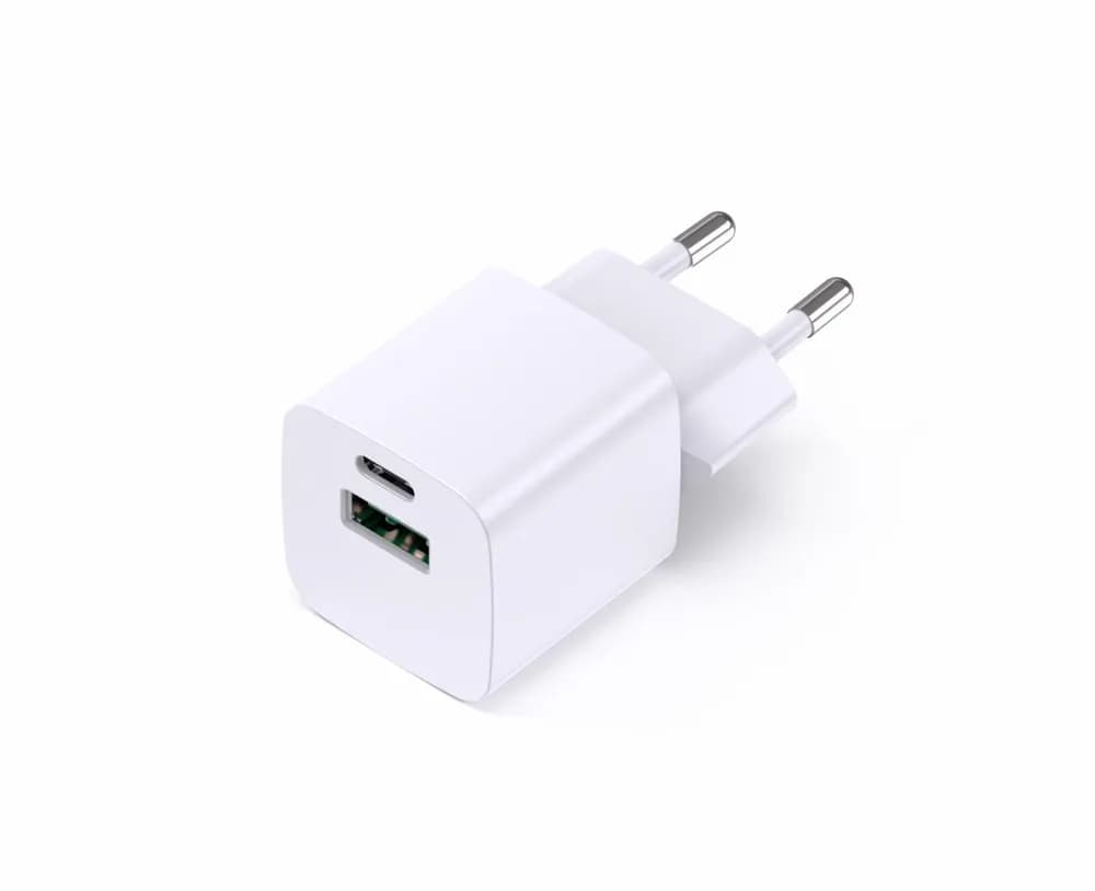 INCARCATOR SERIOUX 30W USB-C & USB-A de perete, Alimentator/încărcător cu USB, Ieșire USB-C: USB-C: 5V/3A, 9V/3A, 12V/2,5A, 15V/2,0A, 20V1,5A (30W) PPS: 3,3V-11V/3,0A, 3,3V-16,0V/2,0A (33W), USB-A: 5V/3A, 9V/2A, 12V/1,5A (18W) USB-C+USB-A: 5V/3A (15W) — miniatură