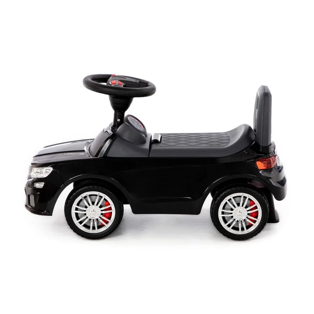 Masinuta - Supercar, neagra, fara pedale, 66x28.5x30 cm, Polesie — miniatură