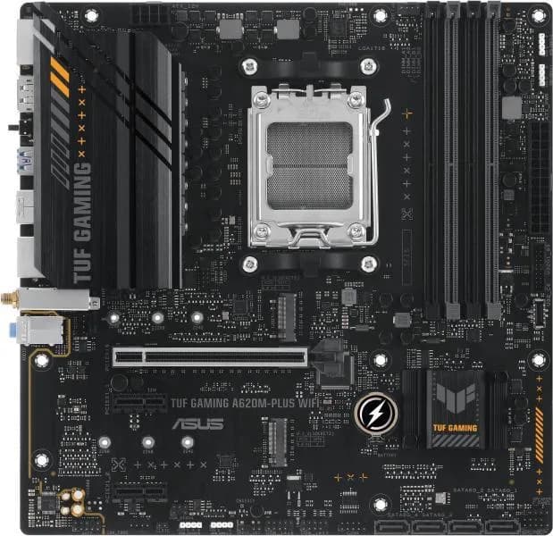 Placa de baza TUF GAMING A620M-PLUS WIFI,AMD A620, Socket AM5, mATX "90MB1F00-M0EAY0" — miniatură