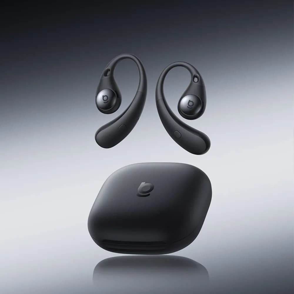 CASTI Baseus Eli Sport 2 Fit Open-Ear True Wireless, on ear, pt smartphone, microfon pe casca, conectare prin Bluetooth 6.0, negru "A0102703" - 6953156299399 — miniatură