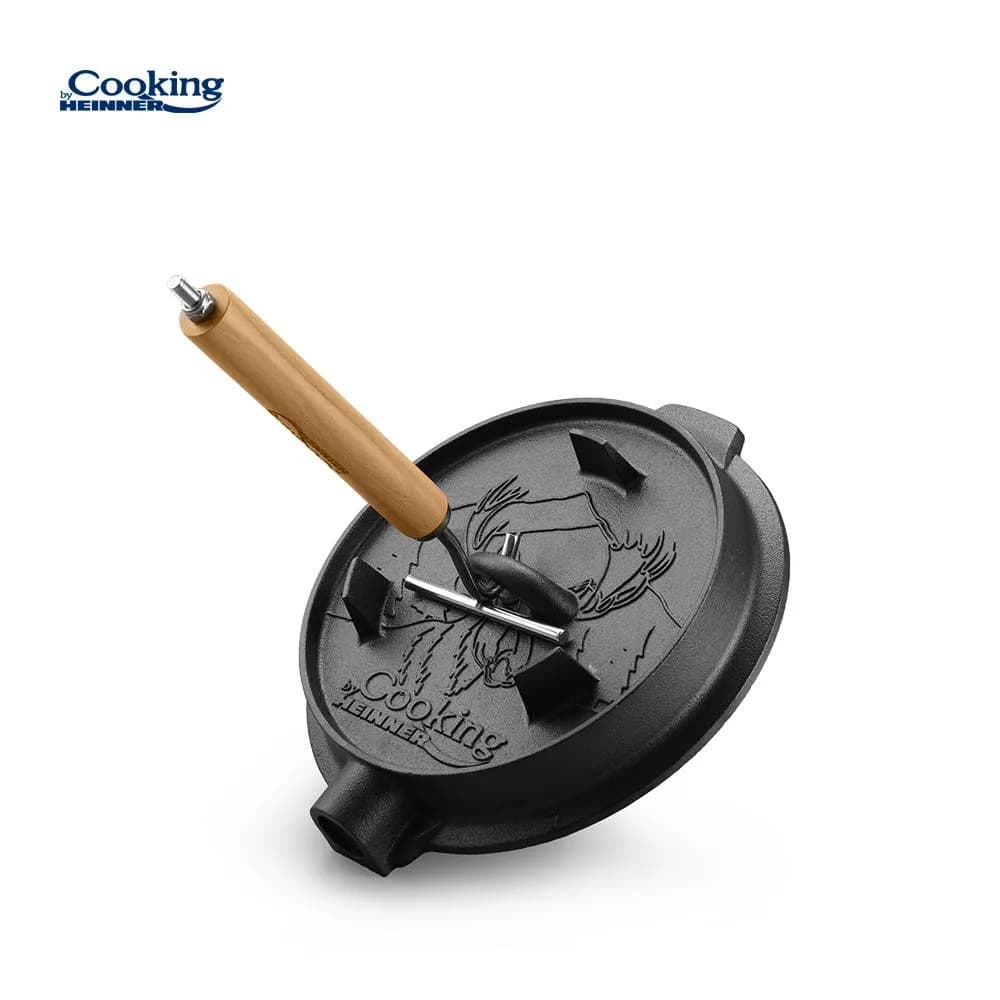 CEAUN FONTA PURA + CAPAC DIA 25 CM, 3.7 L, NATURE, COOKING BY HEINNER — miniatură