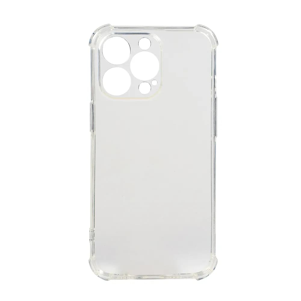 Husa Iphone 13 Pro Spacer, transparenta, 1.5mm grosime, protectie suplimentara antisoc la colturi, material flexibil TPU "SPPC-AP-IP13P-CLR" — miniatură