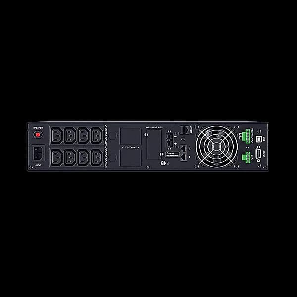 UPS CYBER POWER Online dubla conversie cu Sinusoida Pura, rack 2U, 2000VA/1800W Rack/Tower 2U 8x IEC C13, "OLS2000ERT2UA" — miniatură