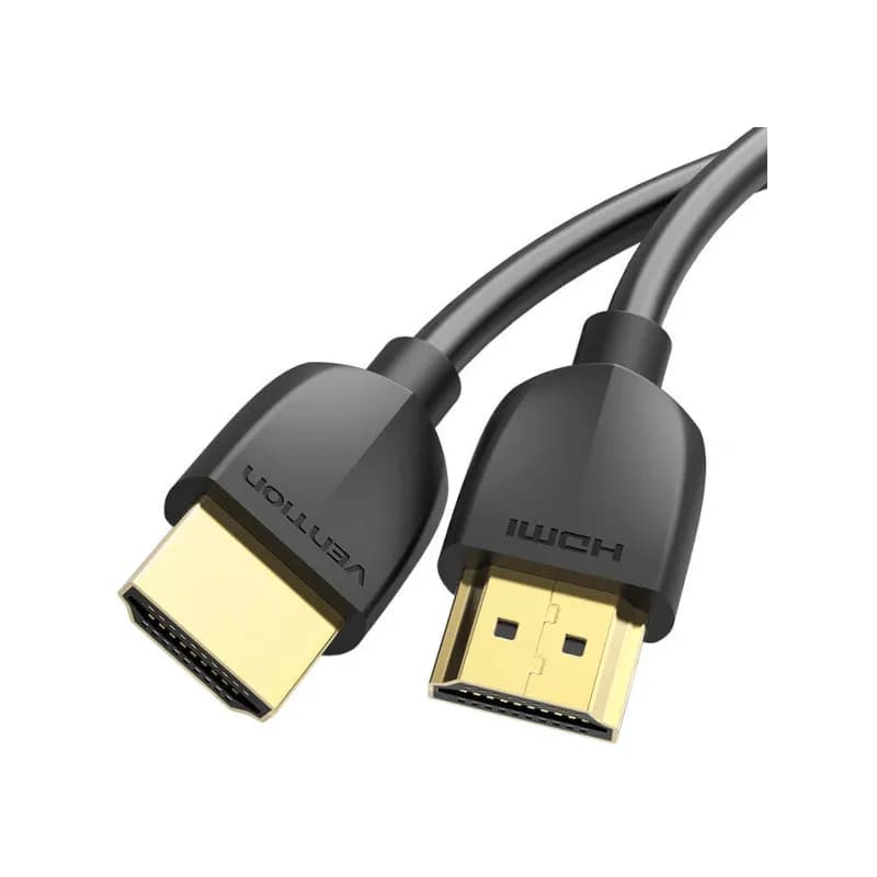 Cablu video Vention, HDMI(T) la HDMI(T), 2m, rezolutie 4K la 60Hz, PVC, negru, "AAIBH" - 6922794741584