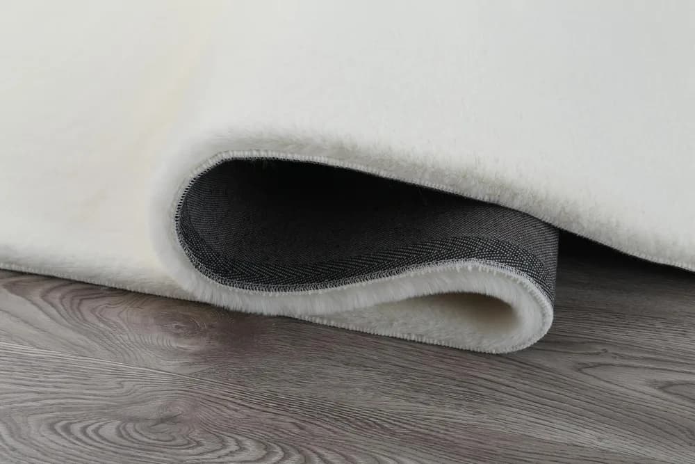 Covor Heinner Shaggy soft blanita Alb 70x140 cm — miniatură