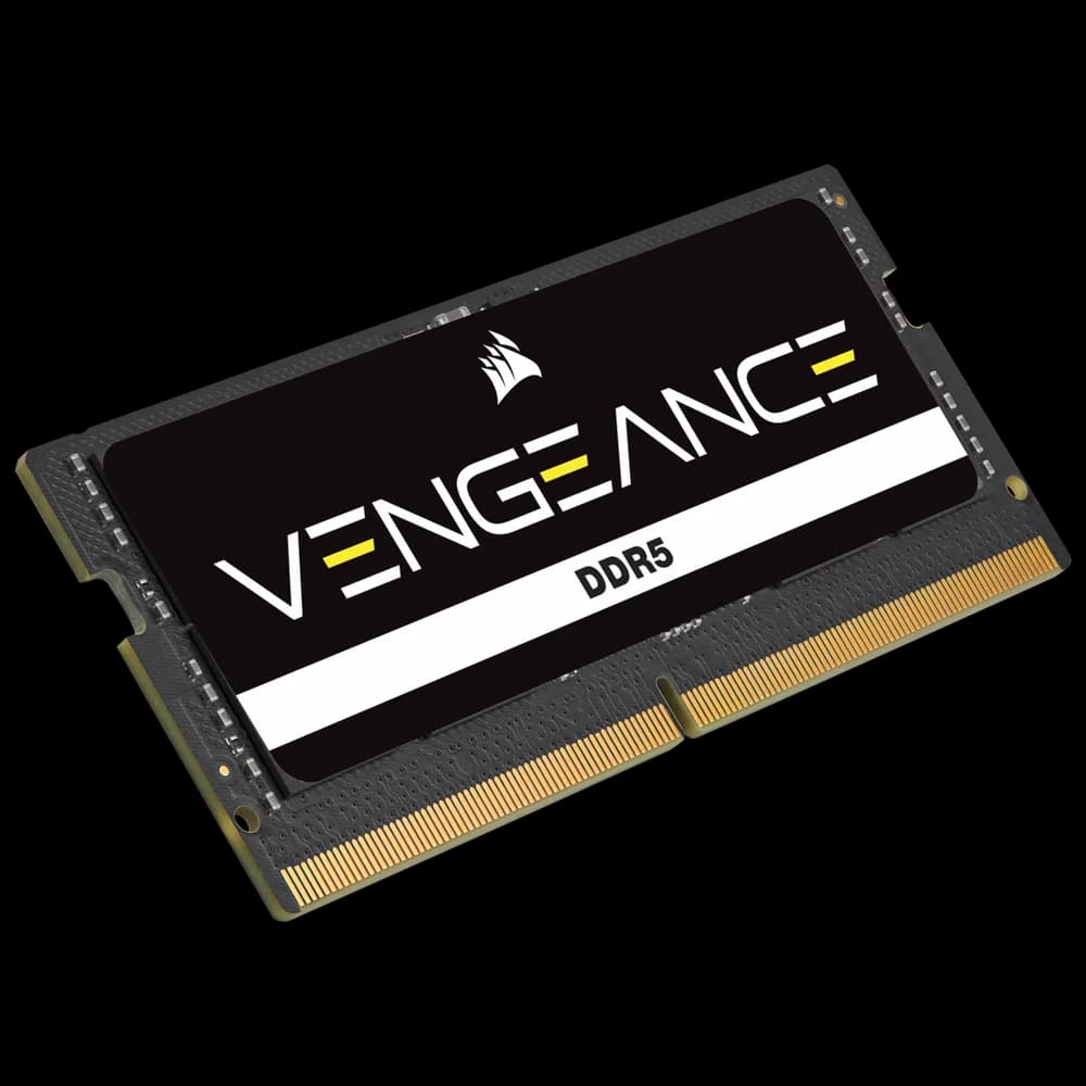 SODIMM Corsair VENGEANCE DDR5 SODIMM 16GB (1x16GB) DDR5 4800 (PC5-38400) C40 1.1V "CMSX16GX5M1A4800C40" — miniatură