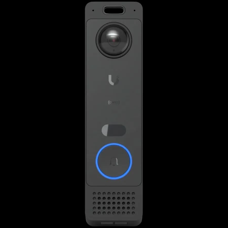 Ubiquiti UVC-G6-Entry All-weather, PoE+ Doorbell with enhanced AI detections, two-way audio, a secondary package camera, and integrated Access Reader capabilities "UVC-G6-ENTRY"