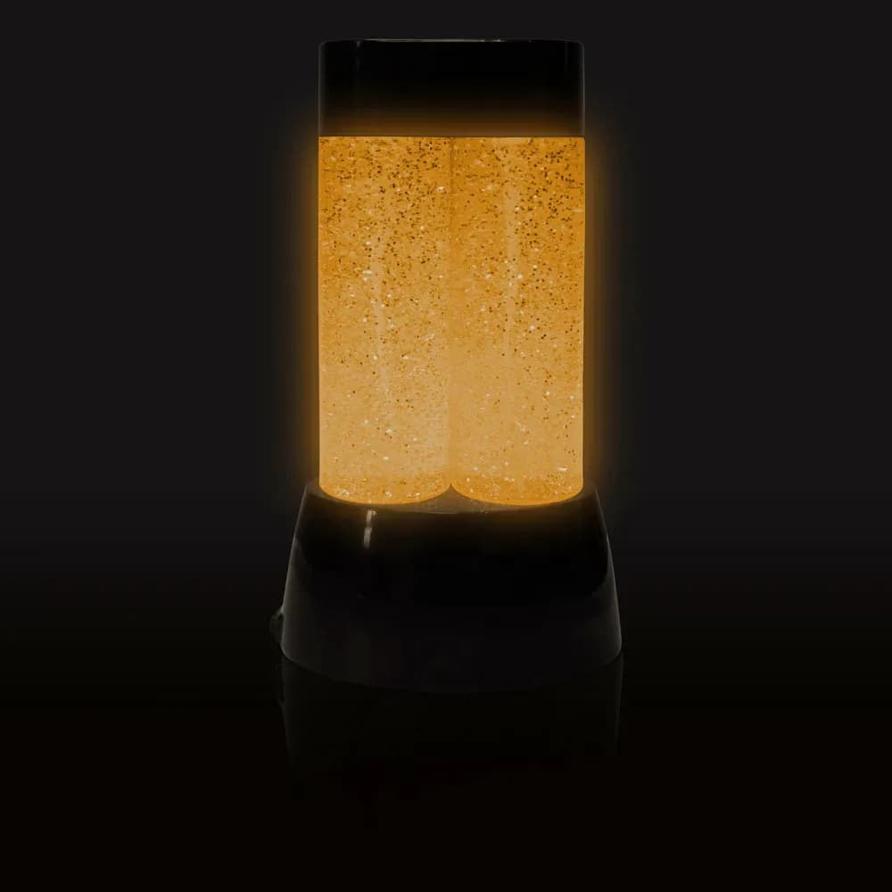 Lampa senzoriala cu doua tornade de sclipici — miniatură