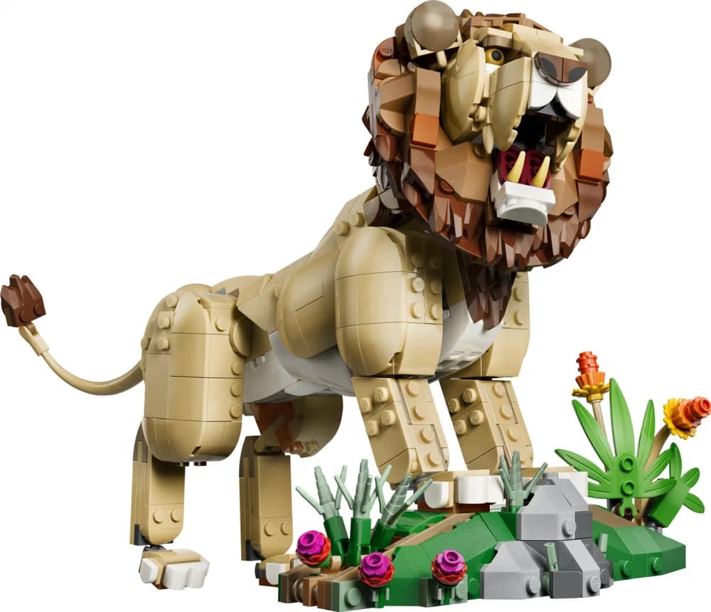 ANIMALE SALBATICE:LEU MAIESTUOS LEGO31386 — miniatură