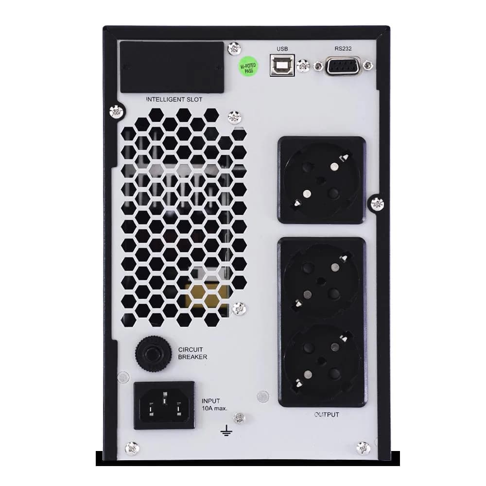 UPS nJoy Aten PRO 1000, 800W, LCD, USB, Tower — miniatură