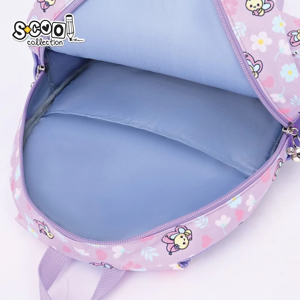 Ghiozdan gradinita, 30x24x9 cm, LITTLE BUTTERFLY - S-COOL — miniatură