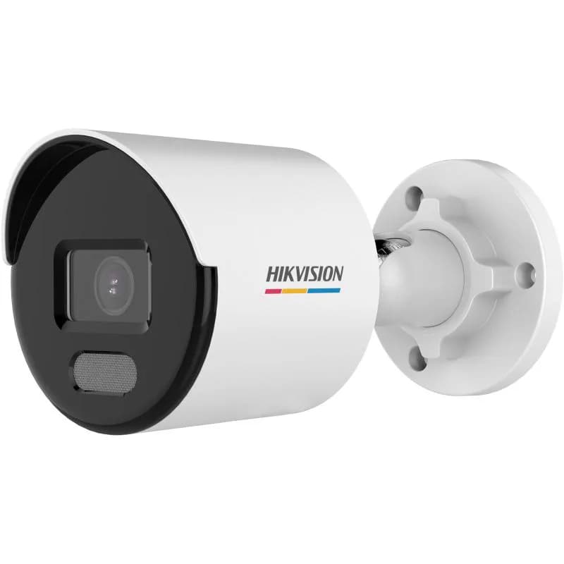 Camera de supraveghere IP Bullet 4MP Hikvision DS-2CD1047G2-L(2.8MM), lentila fixa 2.8mm, iluminare min: Color: 0.001 Lux @ (F1.0, AGC ON),0 Lux cu lumina alba: 30m, alarma la evenimente: Motion detection (support alarm triggering by specified target types (human and vehicle)),video tampering