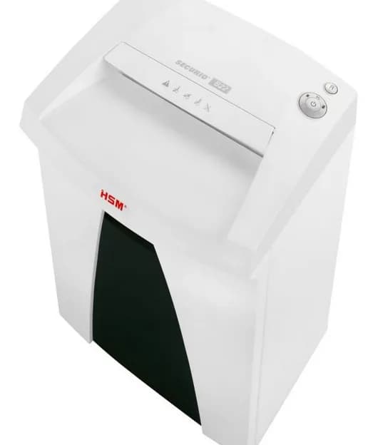 Distrugator documente manual HSM Securio B22, 9-11 coli, cross cut (3,9 x 30mm), securitate 4 "H-1833121" — miniatură