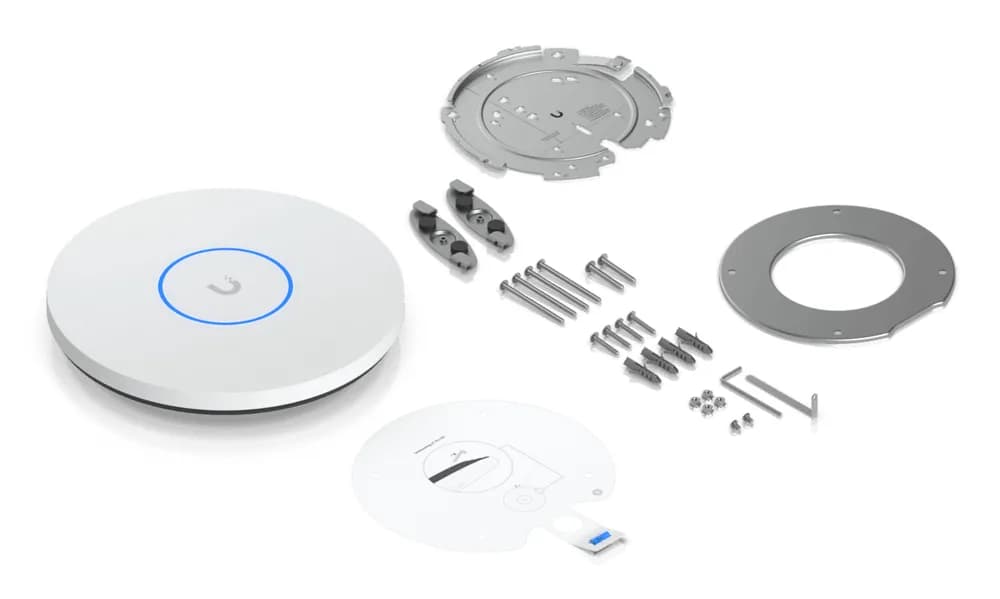 Ubiquiti U7-PRO-XG Ceiling-mounted 6-stream WiFi 7 AP with 10/5/2.5/1 GbE support, 140 sqm coverage, 300+ connected devices, Powered using PoE+, 10 GbE uplink "U7-PRO-XG" — miniatură